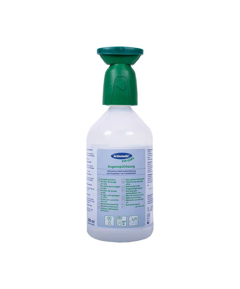 ACTIOMEDIC OOGSPOELFLES MET SODIUM CHLORIDE 0,9% 250ML