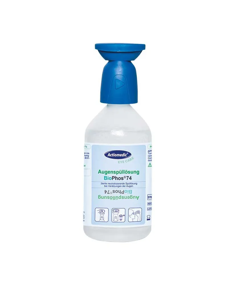 ACTIOMEDIC OOGSPOELFLES BIOPHOS74 PH NEUTRAAL 500ML