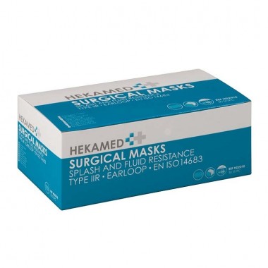 Hekamed chirurgisch mondmasker - doos