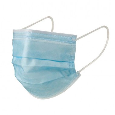 Hekamed chirurgisch mondmasker - uitgevouwen