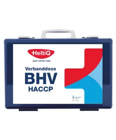 HeltiQ BHV HACCP verbanddoos blauw | All-in Preventie