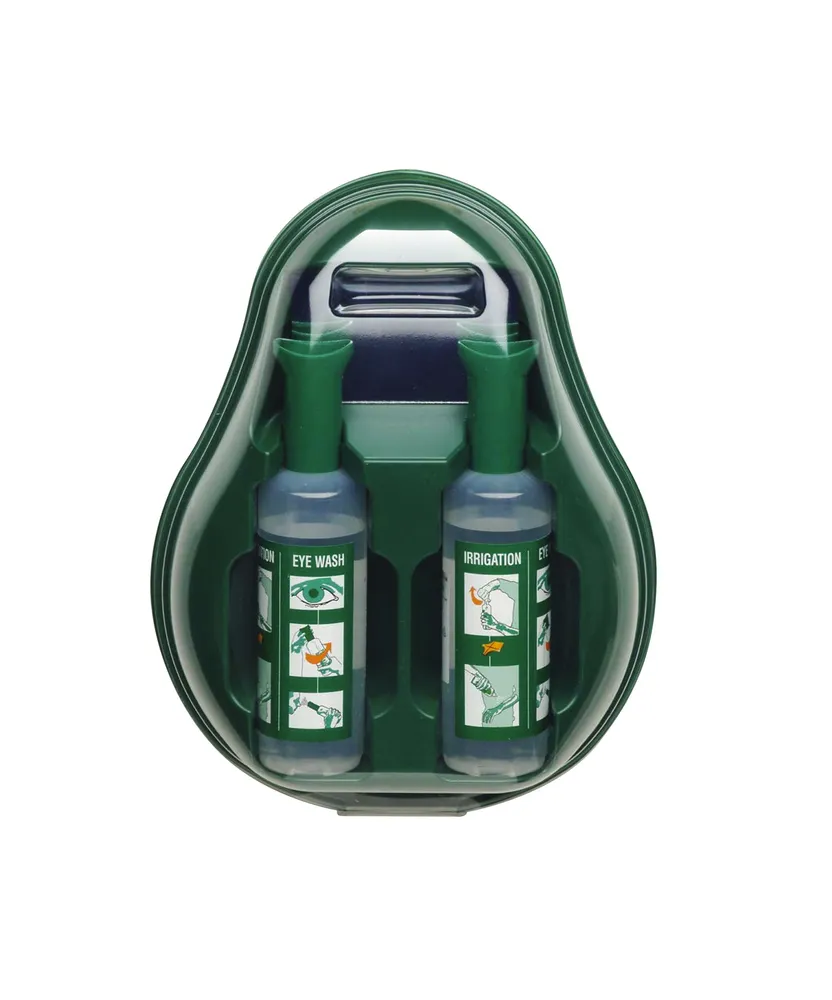 oogspoelstation 2 x 500 ml met kap en spiegel