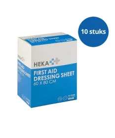 Verbanddoek 60 x 80 cm - 10 stuks