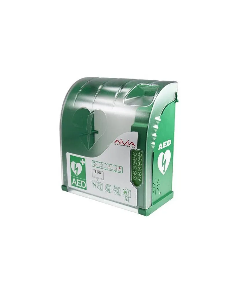 Aivia 210 AED buitenkast met alarm, verwarming en PIN