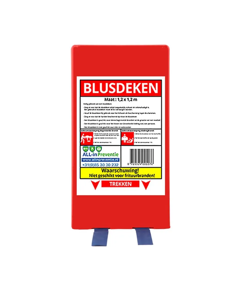 All-in Preventie blusdeken 1,2 x 1,2 m