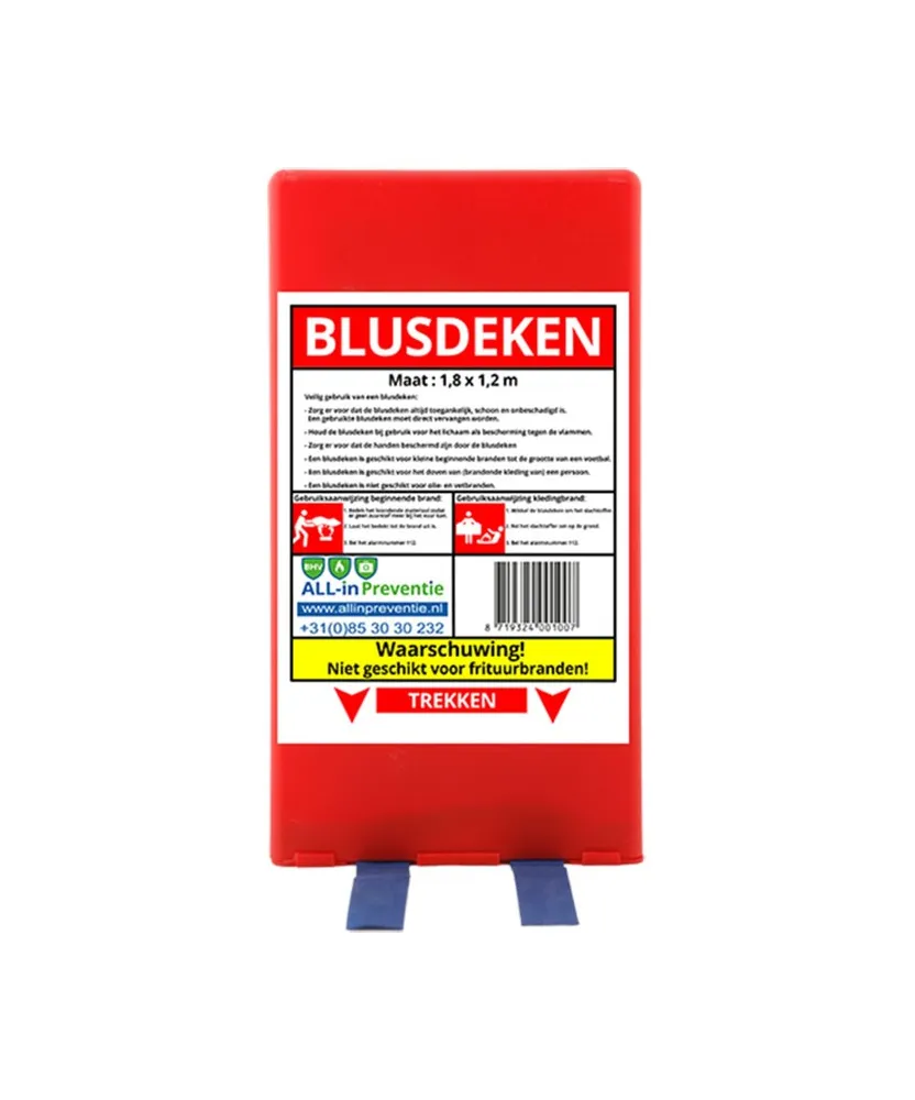 All-in Preventie blusdeken 1,2 x 1,8 m