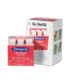 Salvequick 6 pack navulling 6496 - 30 vingerpleisters