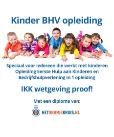 Kinder BHV volgens IKK wetgeving | Haal uw certificaat in 1 dag!