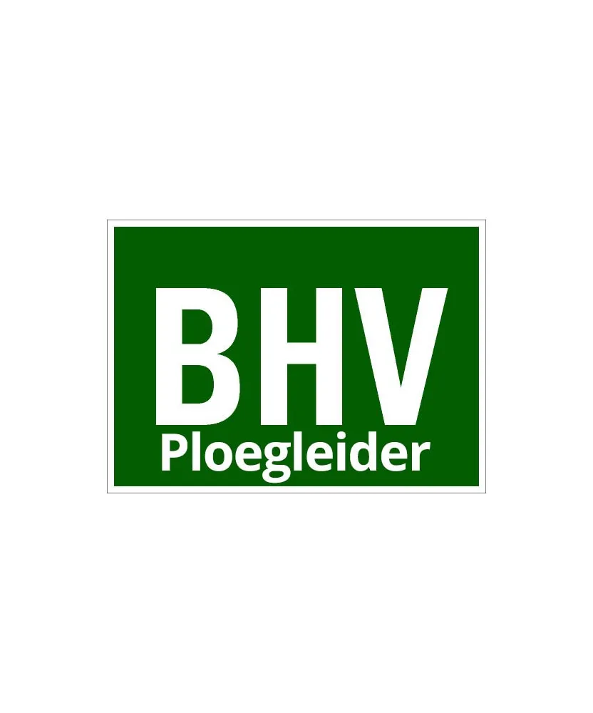 Ploegleider BHV cursus ✓ Dé grootste bedrijfsveiligheid specialist van Nederland